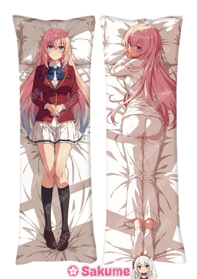 Sakume Originalkonst Ichinose Honami Classroom of the Elite Kroppskudde Fodral Anime Dakimakura Pillow