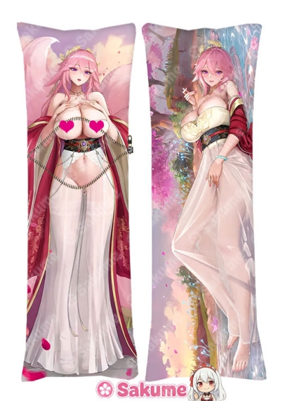 Yae Miko Genshin Impact Dakimakura med dubbelt lager 