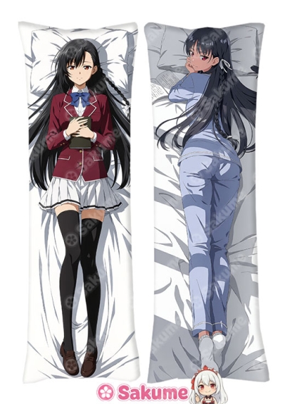 Sakume Originalkonst Horikita Suzune Classroom of the Elite Dubbelsidigt Kuddfodral Dakimakura Pillow Case
