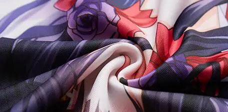 2WAY Tricot-tyg för dakimakura-fodral, fin och elastisk trikå
