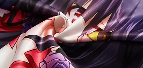 Peach Skin-tyg för dakimakura-fodral med slät, matt yta