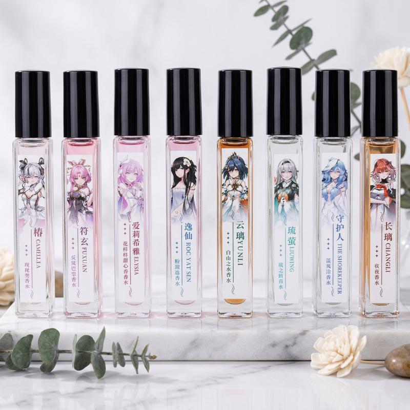 Sakume Waifu-parfym 10ml flaska med karaktär