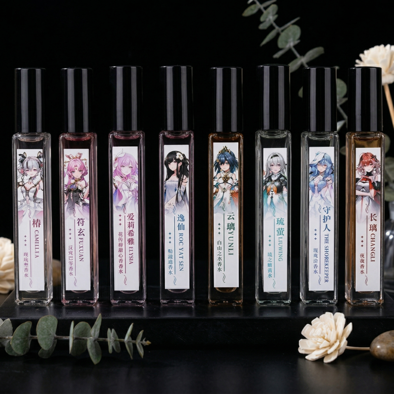 Sakume Waifu-parfym 10ml flaska med karaktär